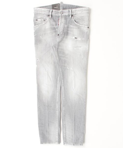 DSQUARED2(ディースクエアード)の「Skater Jean Grey Brushed Wash/0261(デニムパンツ・メンズ・グレー・42/44/46/48/50)」の1枚目の写真