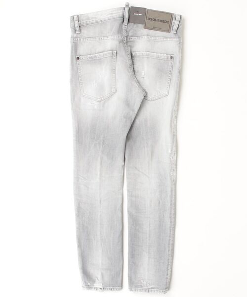DSQUARED2(ディースクエアード)の「Skater Jean Grey Brushed Wash/0261(デニムパンツ・メンズ・グレー・42/44/46/48/50)」の2枚目の写真