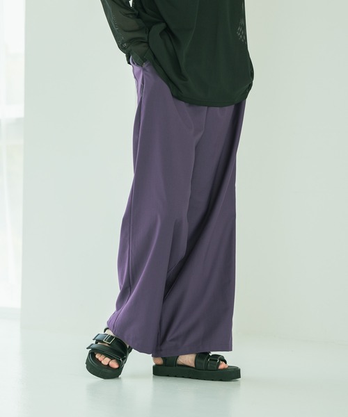 LAKOLE(ラコレ)の「コレラクバギーパンツ / 583345(その他パンツ・メンズ・パープル/チャコールグレー/ブラック/グレー/ブラウン・LARGE/MEDIUM)」の5枚目の写真