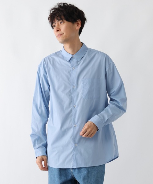 FOUND GOOD（ファウンドグッド）の「TCブロードシャツ（シャツ/ブラウス・メンズ・ブルー系/ブラック/ネイビー・XL/L/M）」の16枚目の写真