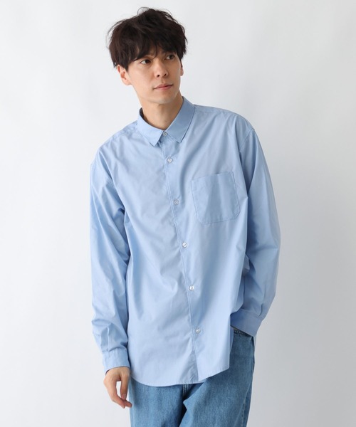 FOUND GOOD（ファウンドグッド）の「TCブロードシャツ（シャツ/ブラウス・メンズ・ブルー系/ブラック/ネイビー・XL/L/M）」の17枚目の写真