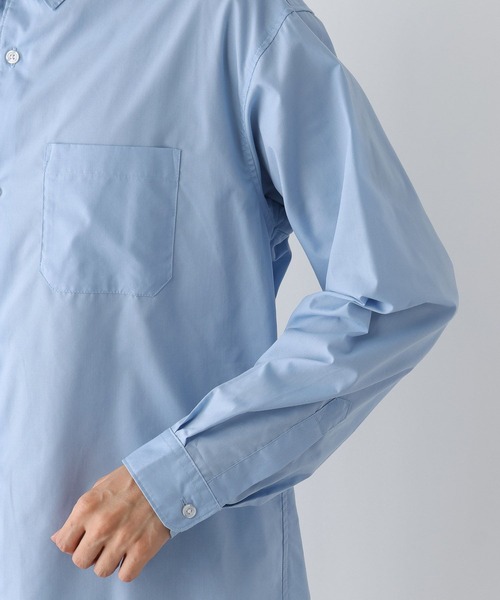 FOUND GOOD（ファウンドグッド）の「TCブロードシャツ（シャツ/ブラウス・メンズ・ブルー系/ブラック/ネイビー・XL/L/M）」の10枚目の写真