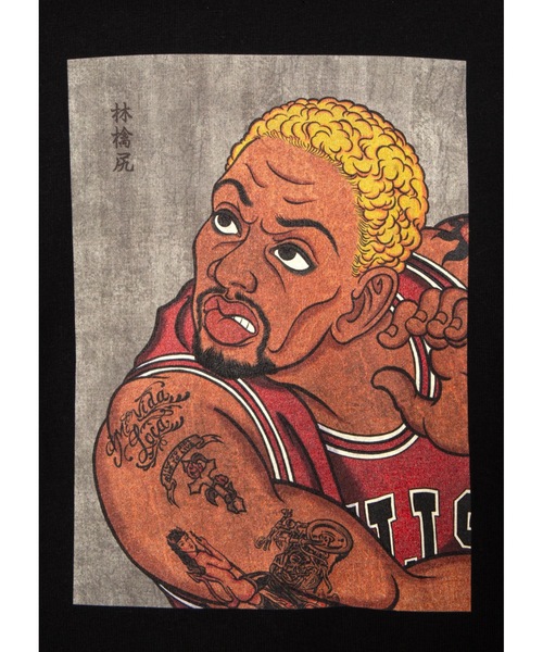 APPLEBUM(アップルバム)の「“WORM” 浮世絵 L/S T-shirt(Tシャツ/カットソー・メンズ・ホワイト/ブラック・LARGE/MEDIUM/XX-LARGE/X-LARGE)」の4枚目の写真