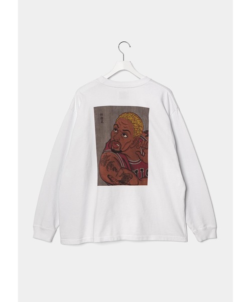 APPLEBUM(アップルバム)の「“WORM” 浮世絵 L/S T-shirt(Tシャツ/カットソー・メンズ・ホワイト/ブラック・LARGE/MEDIUM/XX-LARGE/X-LARGE)」の15枚目の写真