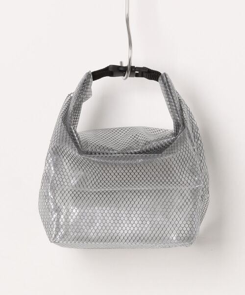 Pochi Pouch(ポチポーチ)の「Pochi Pouch/【3サイズ展開】メッシュ&クリア 防水 ドライ バッグ(エコバッグ/サブバッグ・レディース・グレー/ホワイト・SMALL/MEDIUM/LARGE)」の17枚目の写真