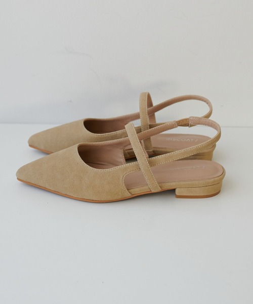 DISCOAT(ディスコート)の「【S~Lサイズ展開】ポインテッドストラップシューズ(パンプス・レディース・ボルドー/ブラウン/サンドベージュ/ブラック系その他/ベージュ/ピンク・LARGE/SMALL/MEDIUM)」の17枚目の写真