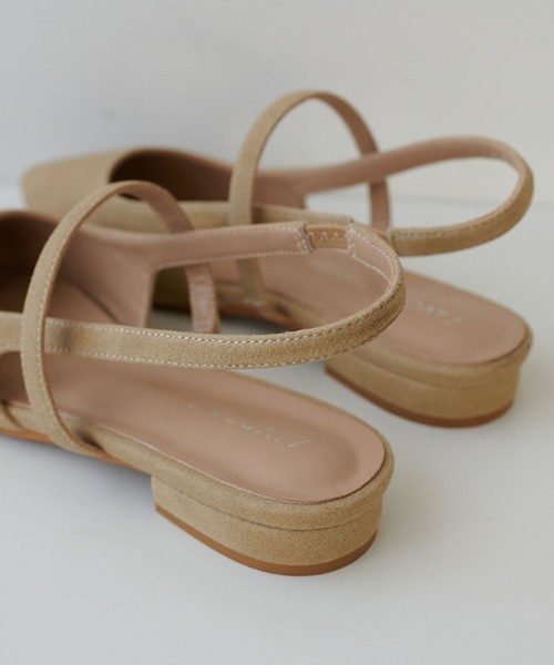 DISCOAT(ディスコート)の「【S~Lサイズ展開】ポインテッドストラップシューズ(パンプス・レディース・ボルドー/ブラウン/サンドベージュ/ブラック系その他/ベージュ/ピンク・LARGE/SMALL/MEDIUM)」の19枚目の写真