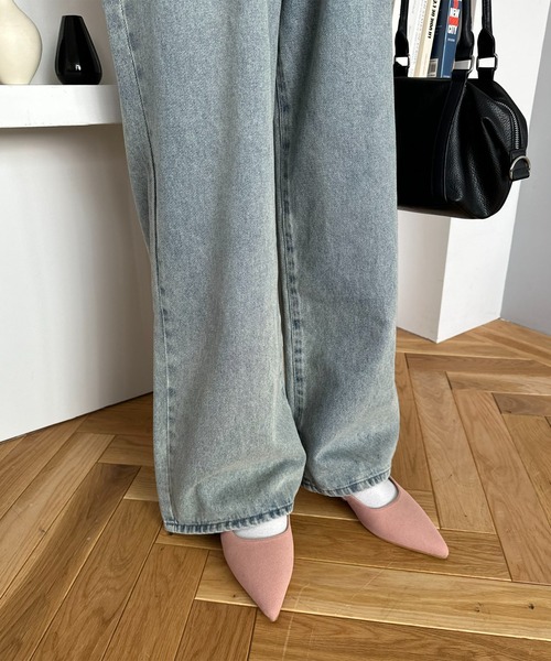 DISCOAT(ディスコート)の「【S~Lサイズ展開】ポインテッドストラップシューズ(パンプス・レディース・ボルドー/ブラウン/サンドベージュ/ブラック系その他/ベージュ/ピンク・LARGE/SMALL/MEDIUM)」の21枚目の写真