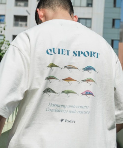 Foxfire（フォックスファイヤー）の「『別注』Foxfire×DOORS　ルアープリントTシャツ（Tシャツ/カットソー・メンズ・チャコールグレー/ホワイト・MEDIUM/LARGE）」の5枚目の写真