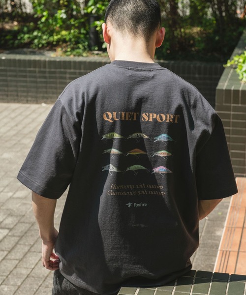 Foxfire（フォックスファイヤー）の「『別注』Foxfire×DOORS　ルアープリントTシャツ（Tシャツ/カットソー・メンズ・チャコールグレー/ホワイト・MEDIUM/LARGE）」の10枚目の写真