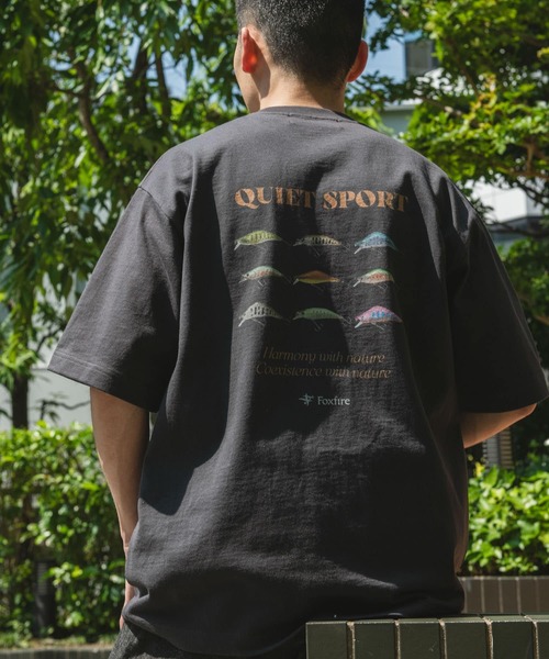 Foxfire（フォックスファイヤー）の「『別注』Foxfire×DOORS　ルアープリントTシャツ（Tシャツ/カットソー・メンズ・チャコールグレー/ホワイト・MEDIUM/LARGE）」の11枚目の写真