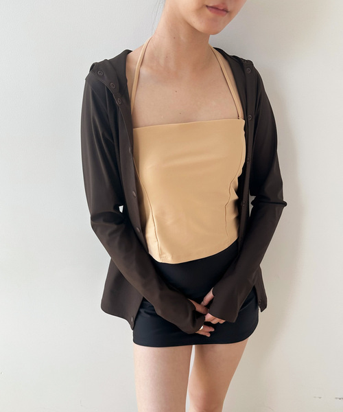 EDIT. FOR LULU（エディットフォールル）の「【HAUS/ハウズ】BUILT IN BRA（キャミソール・レディース・ベージュ・SMALL/MEDIUM）」の6枚目の写真