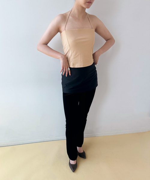 EDIT. FOR LULU（エディットフォールル）の「【HAUS/ハウズ】BUILT IN BRA（キャミソール・レディース・ベージュ・SMALL/MEDIUM）」の8枚目の写真