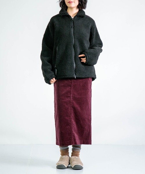 D.M.G.（ドミンゴ）の「[D.M.G. / ディーエムジー] 14Wストレッチコール タイトスカート（スカート・レディース・アイボリー/キャメル/ブラック/バーガンディー・M/S）」の14枚目の写真