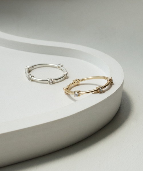 TEN.（テン）の「18KGP ルクスリング（リング・レディース・ゴールド・#15/#13/#11/#9/#7）」の6枚目の写真