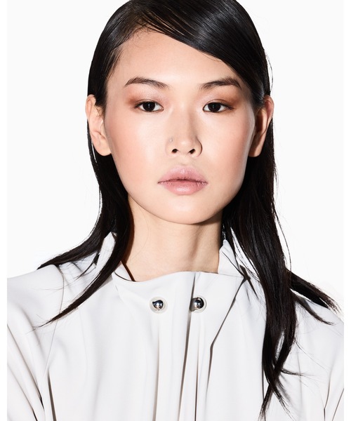 ARMANI EXCHANGE(アルマーニエクスチェンジ)の「【A|X アルマーニ エクスチェンジ】ジュエルデザインネック ブラウス(シャツ/ブラウス・レディース・アイボリー/ブラック・LARGE/MEDIUM/SMALL/X-LARGE/X-SMALL)」の6枚目の写真