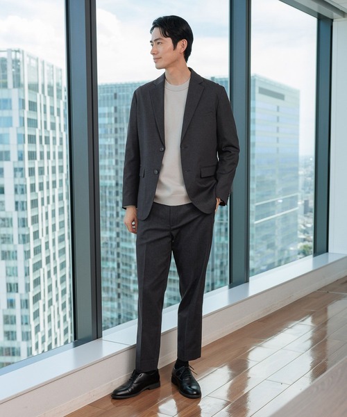 GLOBAL WORK（グローバルワーク）の「アーバンデニムスラックス/452629（スラックス・メンズ・ネイビー系9/ブラウン/ネイビー系8・XS/S/M/L/XL/XXL）」の10枚目の写真