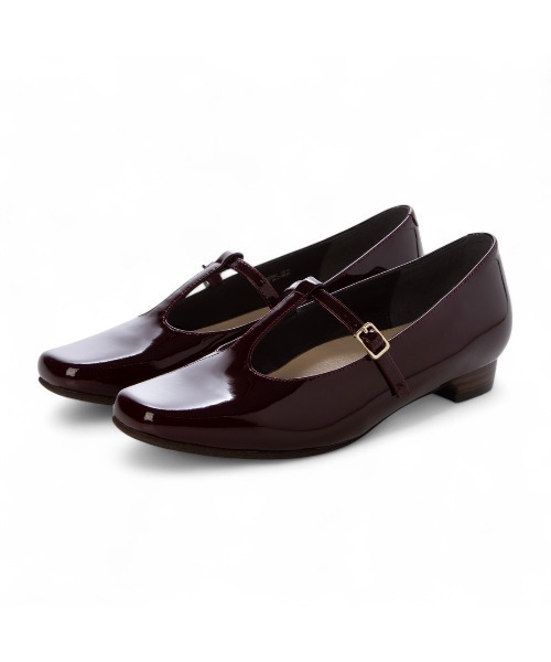 ing(イング)の「Tストラップパンプス(パンプス・レディース・ブラック/エンジ/ライトブラック・22.5cm/23cm/23.5cm/24cm/24.5cm)」の3枚目の写真