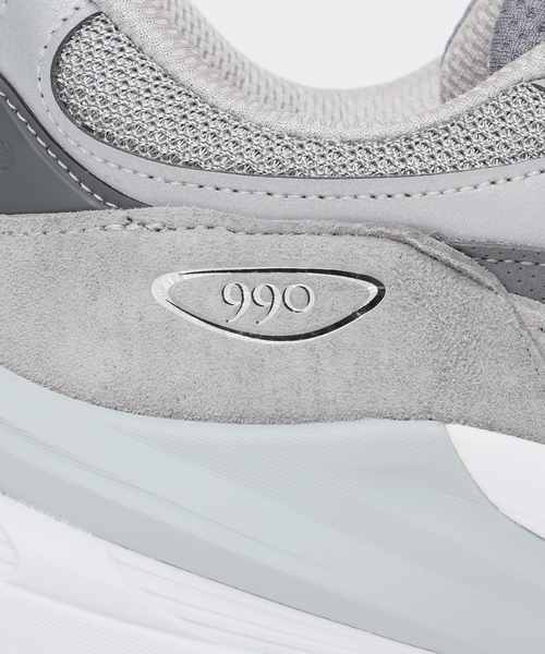 NEW BALANCE(ニューバランス)の「New Balance / ニューバランス 990GL6 / Made in USA 990v6(スニーカー・メンズ・グレー・26.5cm/27cm/27.5cm/28cm/28.5cm/29cm)」の5枚目の写真