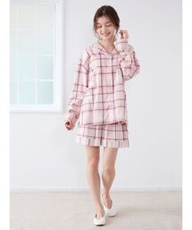 GELATO PIQUE チェック柄ルームウェア上下セット M GE7732EU005272_9_l.jpg