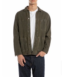 REPLAY（リプレイ）の「ヴィンテージ ウォッシュゴートスウェードジャケット（カバーオール）」