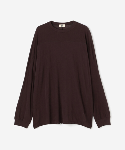 UNFIL（アンフィル）の「UNFIL | コットンシアージャージー フットボールTシャツ WOMEN（Tシャツ/カットソー・レディース・ピンク/ダークブラウン・1）」の17枚目の写真