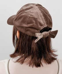Monocoro toppi（モノコロトッピ）の「ベロアリボンキャップ（キャップ）」