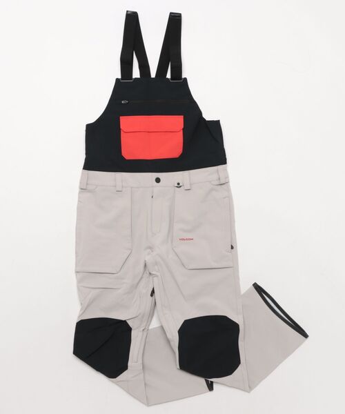 VOLCOM(ボルコム)の「【VOLCOM/ボルコム】 Mens Roan Bib Overalls /スキースノーボードビブパンツ(その他パンツ・メンズ・レッド/ベージュ系その他/キャメル/ブラック・LARGE/X-LARGE/SMALL/MEDIUM)」の3枚目の写真