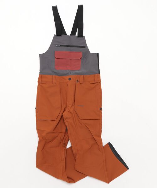 VOLCOM(ボルコム)の「【VOLCOM/ボルコム】 Mens Roan Bib Overalls /スキースノーボードビブパンツ(その他パンツ・メンズ・レッド/ベージュ系その他/キャメル/ブラック・LARGE/X-LARGE/SMALL/MEDIUM)」の1枚目の写真