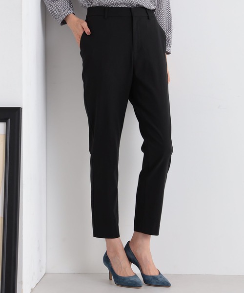 GALLORIA(ギャローリア)の「【キレメクパンツ】はっ水・ストレッチ すっきりスリムパンツ(その他パンツ・レディース・ブラック/ブルー/ライトグレー・S/M/L/LL)」の2枚目の写真