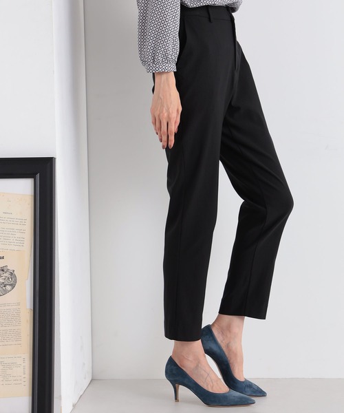 GALLORIA(ギャローリア)の「【キレメクパンツ】はっ水・ストレッチ すっきりスリムパンツ(その他パンツ・レディース・ブラック/ブルー/ライトグレー・S/M/L/LL)」の7枚目の写真