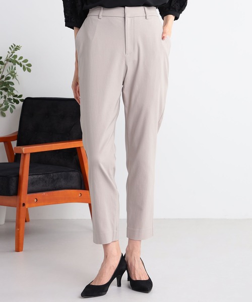 GALLORIA(ギャローリア)の「【キレメクパンツ】はっ水・ストレッチ すっきりスリムパンツ(その他パンツ・レディース・ブラック/ブルー/ライトグレー・S/M/L/LL)」の8枚目の写真