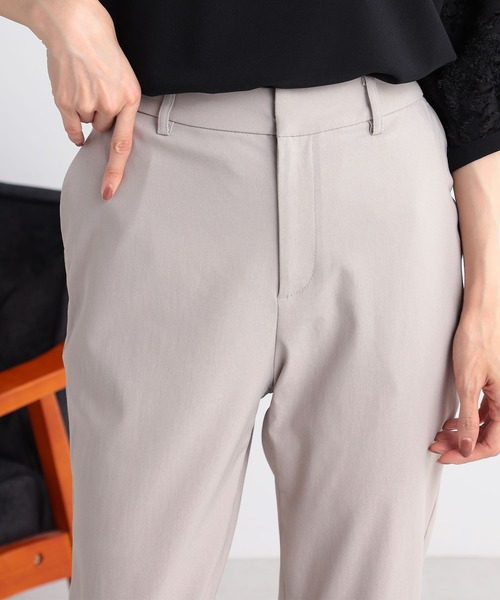 GALLORIA(ギャローリア)の「【キレメクパンツ】はっ水・ストレッチ すっきりスリムパンツ(その他パンツ・レディース・ブラック/ブルー/ライトグレー・S/M/L/LL)」の14枚目の写真