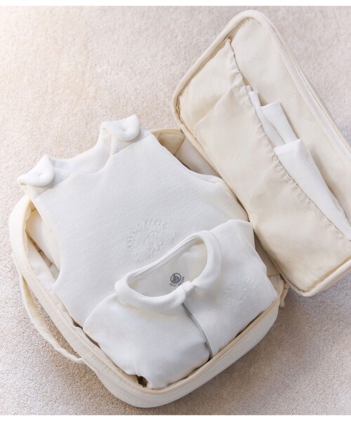PETIT BATEAU（プチバトー）の「トランクケース（その他ベビー用品・キッズ・オフホワイト・ONE SIZE）」の7枚目の写真