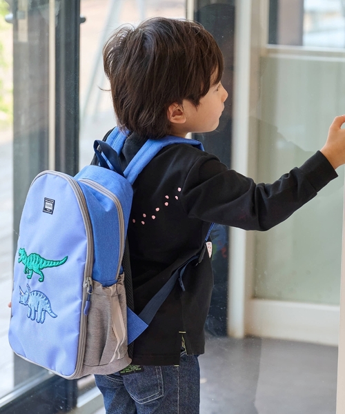 kladskap（クレードスコープ）の「恐竜着せ替えリュック（バックパック/リュック・キッズ・オリーブ/ライラック・M/S）」の2枚目の写真