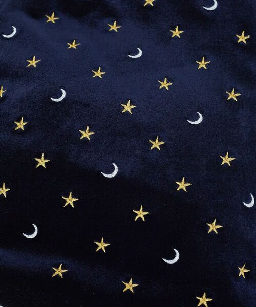 ADIEU TRISTESSE（アデュートリステス）の「星空刺繍バッグ（トートバッグ・レディース・ネイビー/ベージュ系その他・FREE）」の10枚目の写真