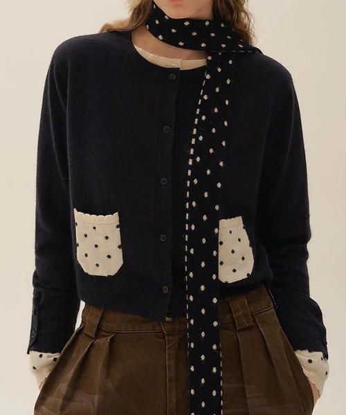 セール】【4色展開】チョコミントカラーあり フェイクレイヤード