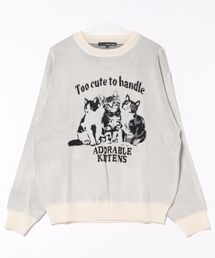 ANPAS（アンパス）の「Animal Jacquard Knit Pullover/アニマル ジャガード ニット セーター（ニット/セーター）」