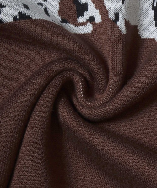ANPAS（アンパス）の「Animal Jacquard Knit Pullover/アニマル ジャガード ニット セーター（ニット/セーター・メンズ・ブラウン/ホワイト/ネイビー/ブラック・M/L）」の18枚目の写真