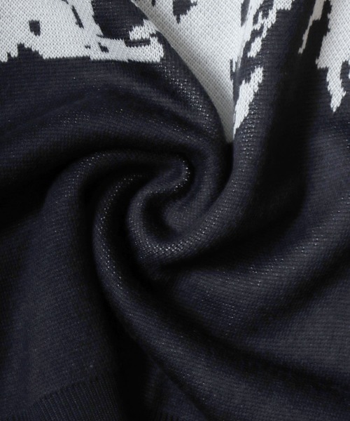 ANPAS（アンパス）の「Animal Jacquard Knit Pullover/アニマル ジャガード ニット セーター（ニット/セーター・メンズ・ブラウン/ホワイト/ネイビー/ブラック・M/L）」の19枚目の写真