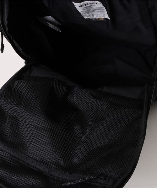 ARCHIVER(アーカイバ)の「【63】【GRAMICCI】DAY PACK 25L(バックパック/リュック・メンズ・ブラック・FREE)」の14枚目の写真
