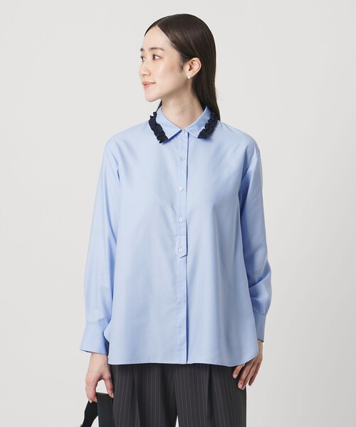 ミニフリルシャツ‐ウォッシャブル‐（シャツ/ブラウス）｜UNITED ARROWS