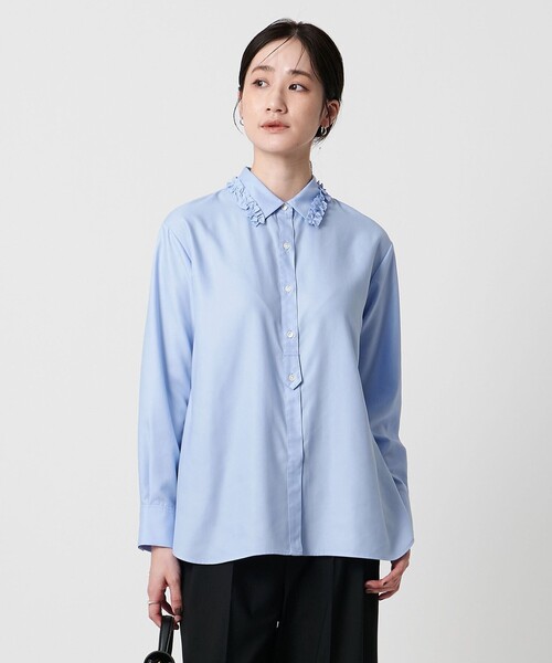 ミニフリルシャツ‐ウォッシャブル‐（シャツ/ブラウス）｜UNITED ARROWS