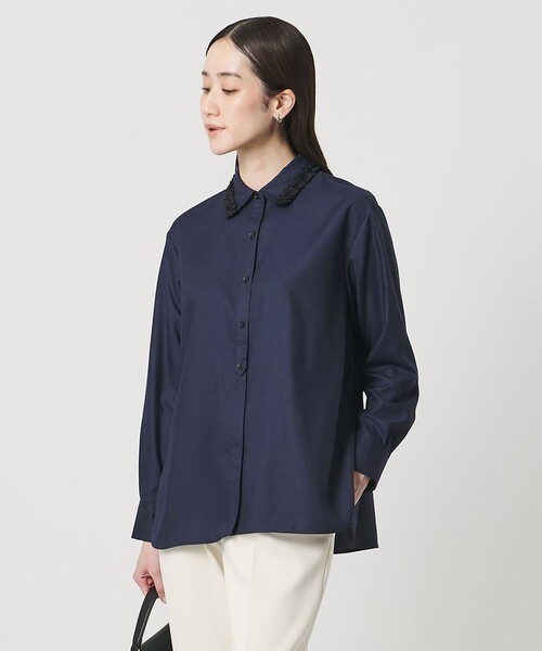 ミニフリルシャツ ウォッシャブル ミニフリルシャツ‐ウォッシャブル‐（シャツ/ブラウス）｜UNITED ARROWS