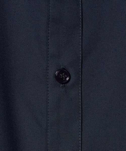 新品 ユナイテッドアローズ ミニフリル シャツ ネイビー 半袖 ミニフリル シャツ