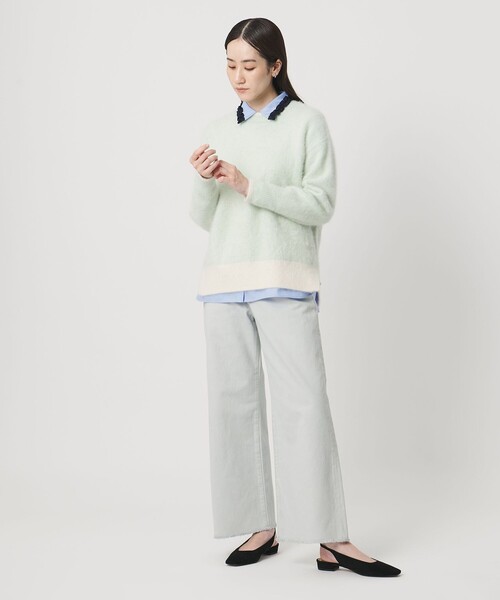 ミニフリルシャツ‐ウォッシャブル‐（シャツ/ブラウス）｜UNITED ARROWS