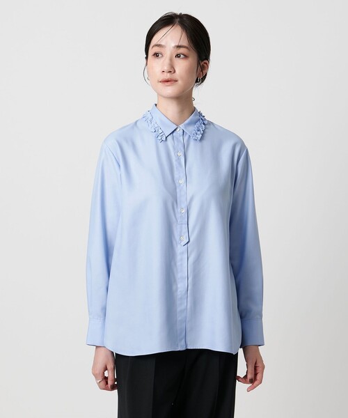 ミニフリルシャツ‐ウォッシャブル‐（シャツ/ブラウス）｜UNITED ARROWS