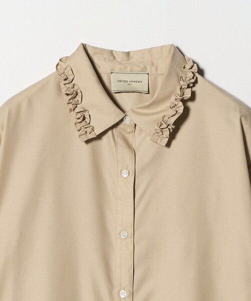 ミニフリルシャツ‐ウォッシャブル‐（シャツ/ブラウス）｜UNITED ARROWS