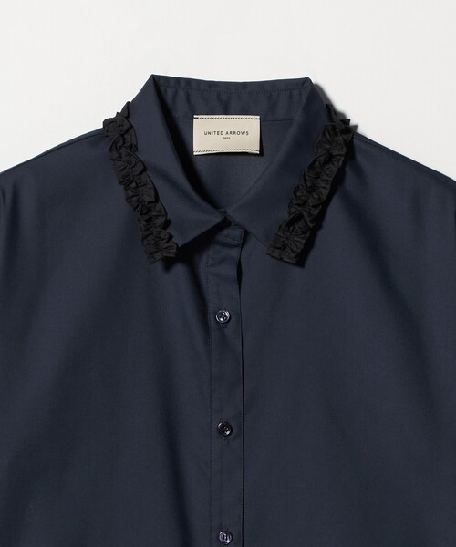 ミニフリルシャツ‐ウォッシャブル‐（シャツ/ブラウス）｜UNITED ARROWS