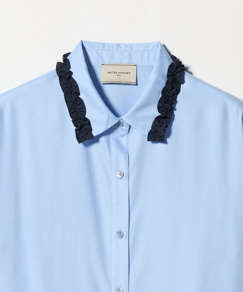 ミニフリルシャツ‐ウォッシャブル‐（シャツ/ブラウス）｜UNITED ARROWS